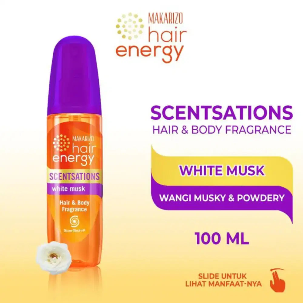 Makarizo Hair Energy Scentsations White Musk 100ml
