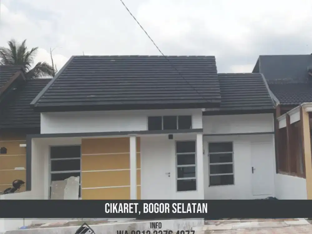 Rumah Dijual Di Cikaret Bogor Selatan Perumahan KPR Murah Di Bogor Kota