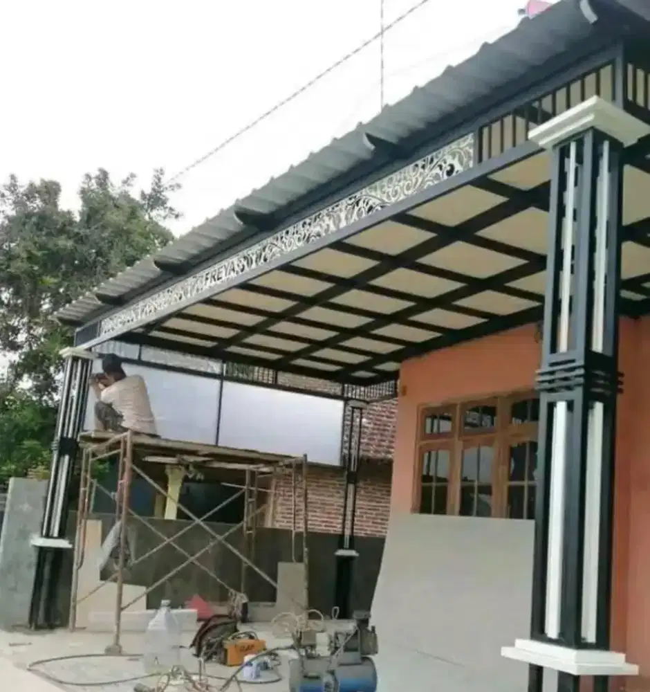 Kanopi teras mewah