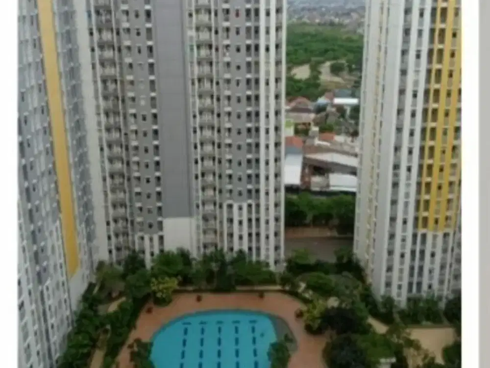 Disewakan 40jt Apartemen  2 Br lantai 27 Furnish di Summarecon Bekasi