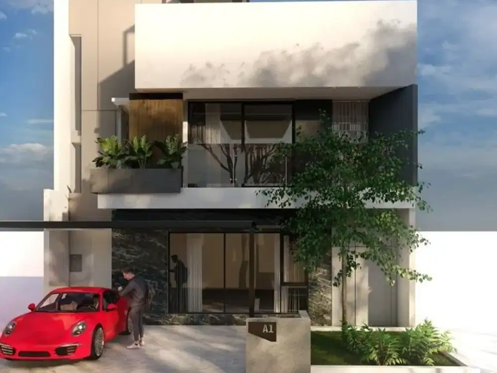PERUMAHAN ELIT DI DAGO BANDUNG | JUAL RUMAH DAGO KOTA BANDUNG CISITU DIJUAL 2 LANTAI +ROOFTOP MURAH