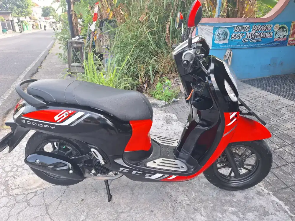 Scoopy 2023 mulus bisa cash/kredit syariah angsuran TERMURAH