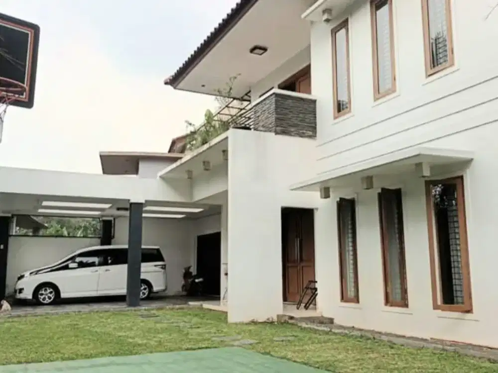 garuda sektor 1 bintaro rumah luas di komplek perumahan jakse