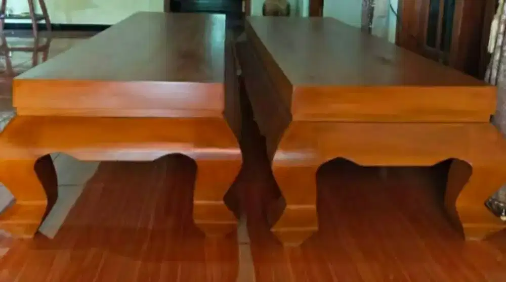 Meja tamu full jati