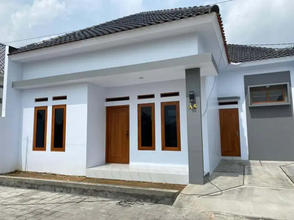 rumah pesan bangun di perum gentan regency bisa cash atau kpr dp 0%