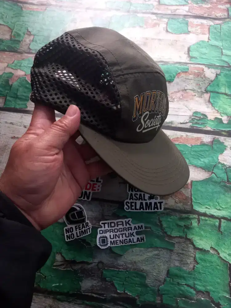 Topi 5 panel original diskon