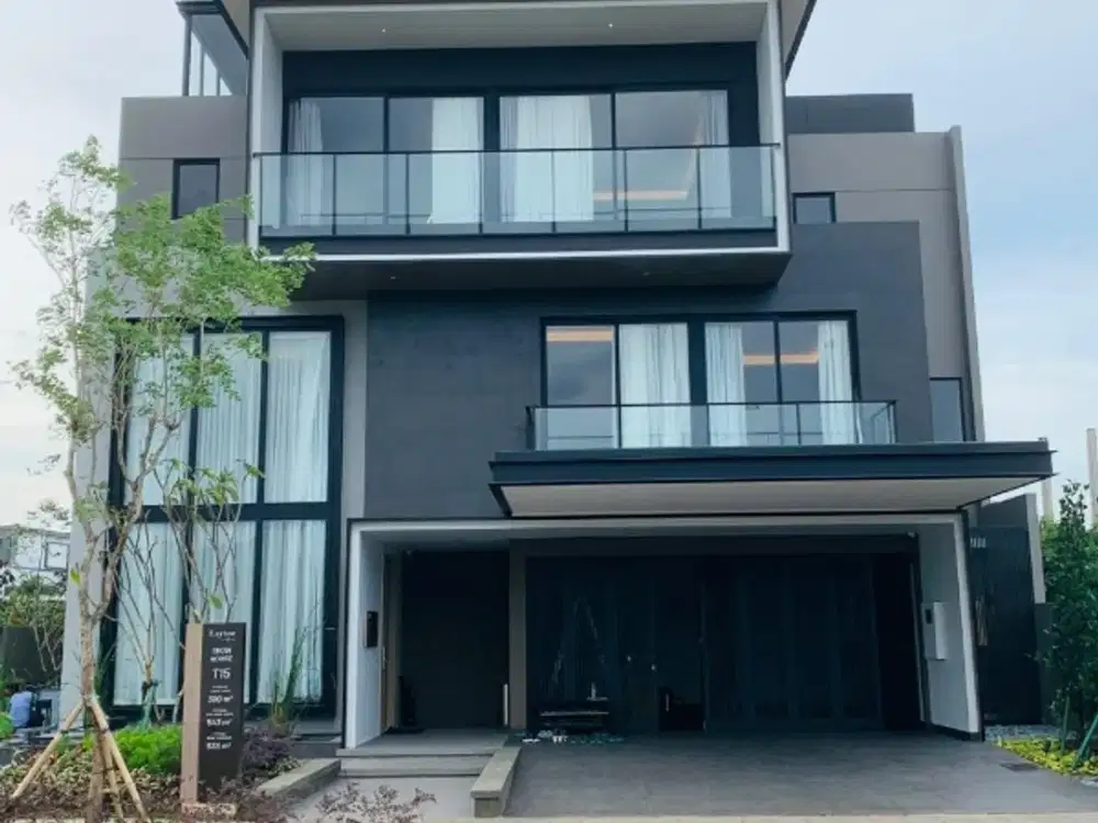 Rumah Premium include Lift di Layton Navapark BSD City