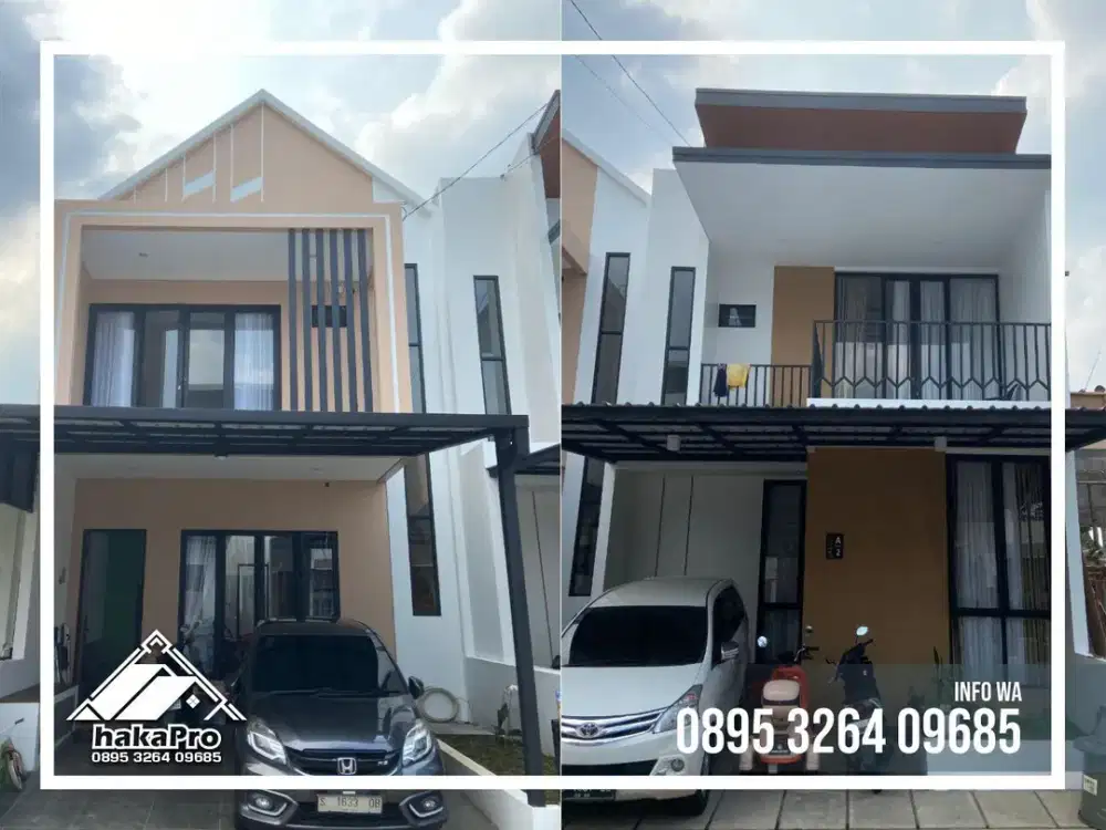 RUMAH BARU MURAH YASMIN BOGOR 2 LANTAI DEKAT TOL JUAL DIJUAL PERUMAHAN LOKASI STRATEGIS