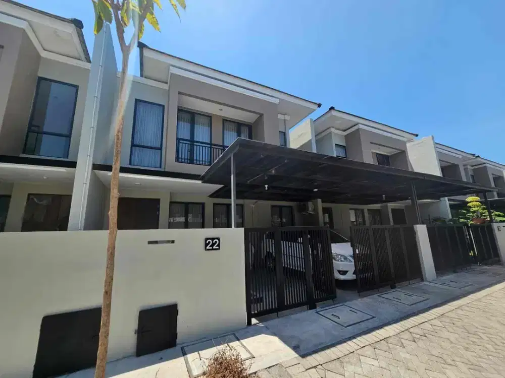 RTN DIJUAL DAN DISEWAKAN RUMAH CANTIK MODERN DI PONDOK TJANDRA CLUSTER RUBY SIDOARJO