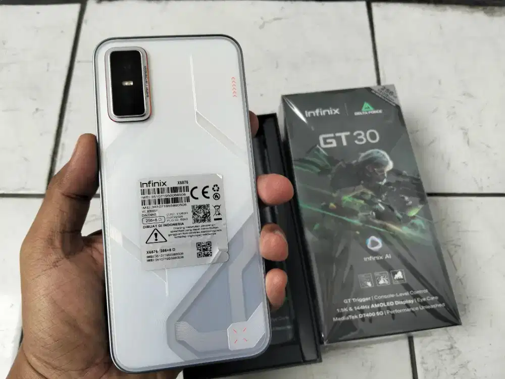 Infinix GT 30 5G Ram 8/256  dipakai cuman sehari umur baru 4 hari