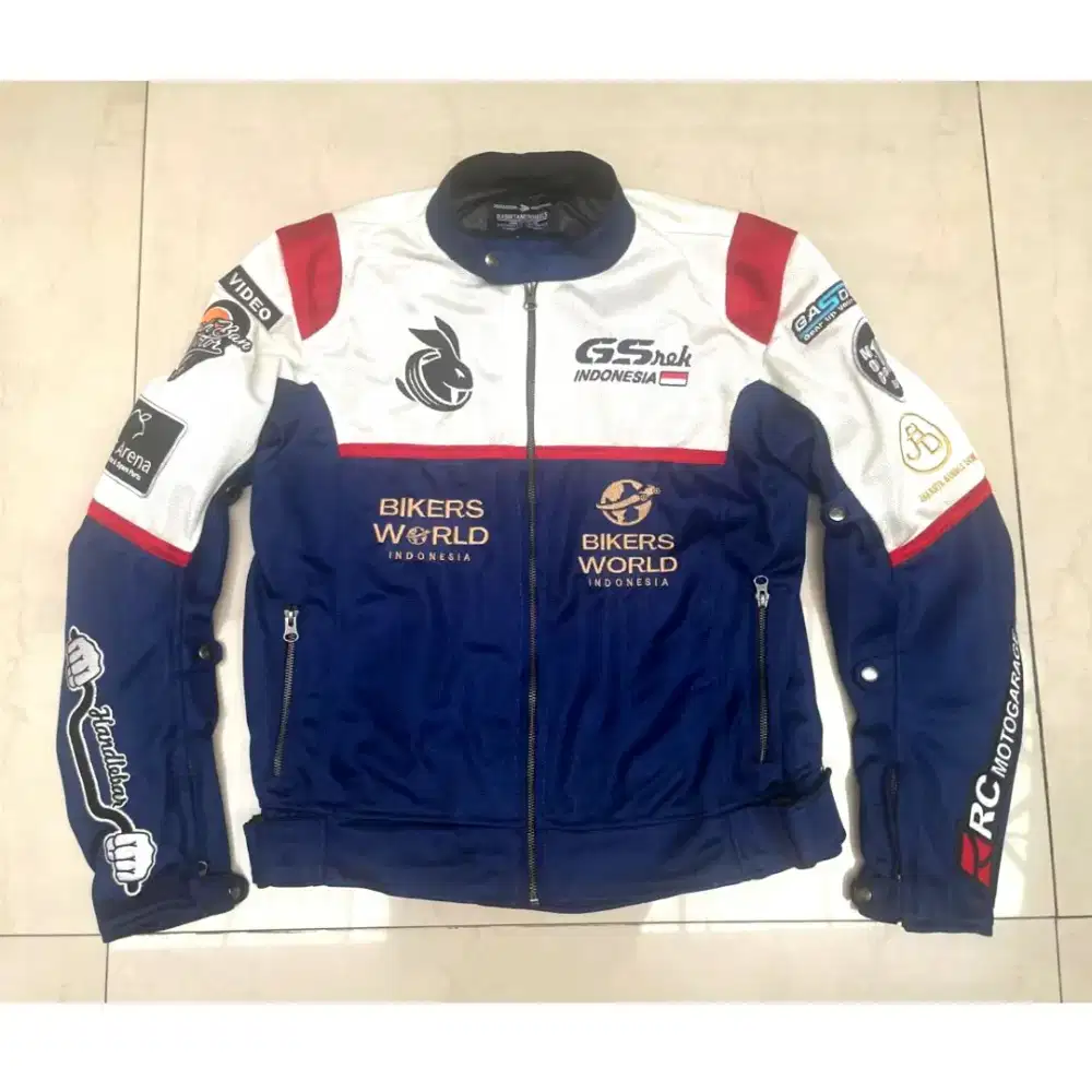 Jaket Touring Rabbit and Wheels Pria - Size L