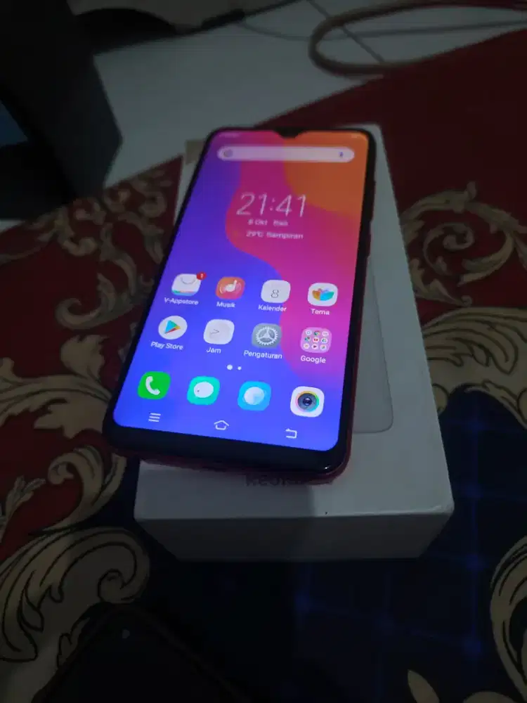 Vivo y91c 32gb red hape casan