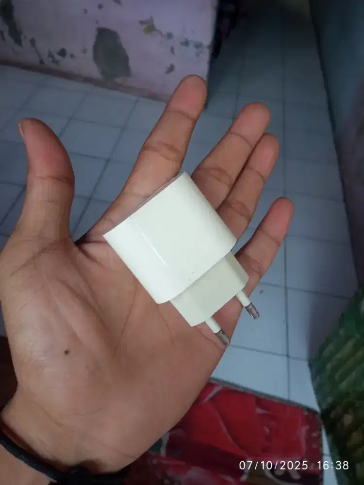 CHARGER IPHONE ORI COPOTAN (KEPALA ONLY)