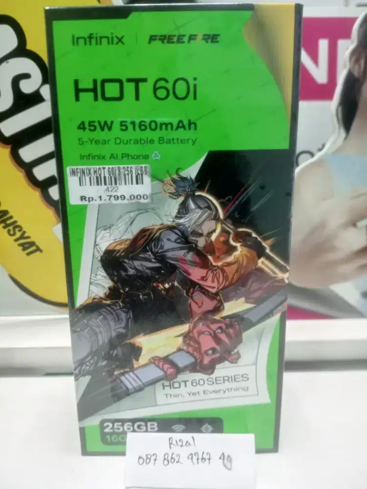 INFINIX HOT 60I 8/256 | ATLANTIS DAHSYAT