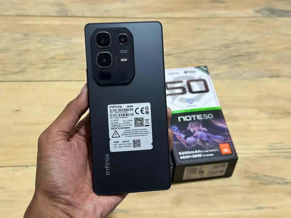 Infinix note 50 8/256 bisa tt