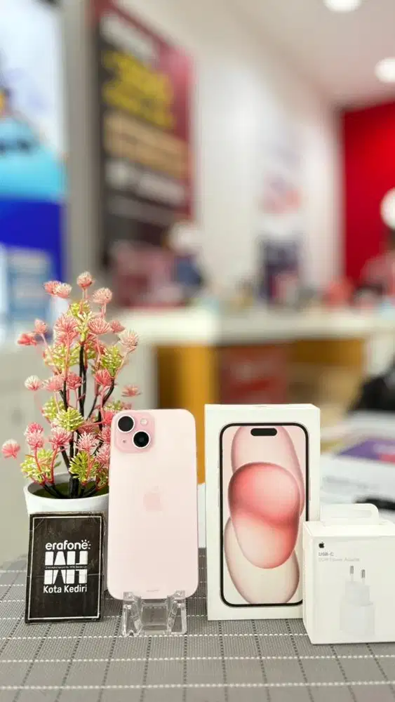 IPHONE 15 128GB CICILAN 12 FREE 2X DP 0%