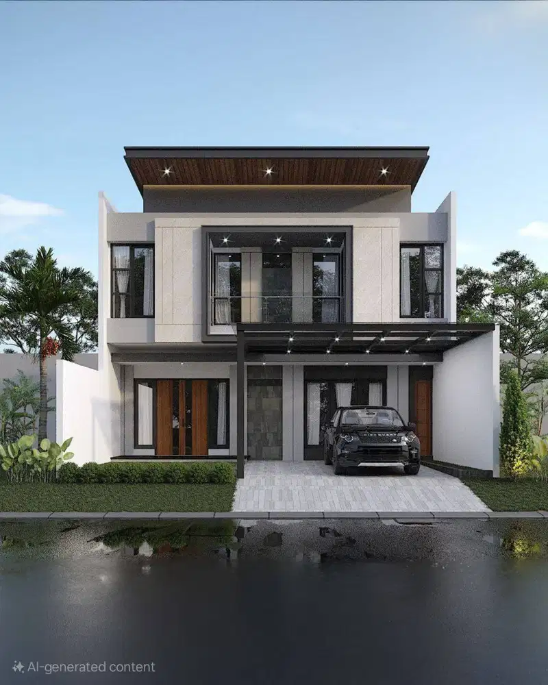 Rumah International Village Citraland NEW MINIMALIS carport 2 Bata MRH