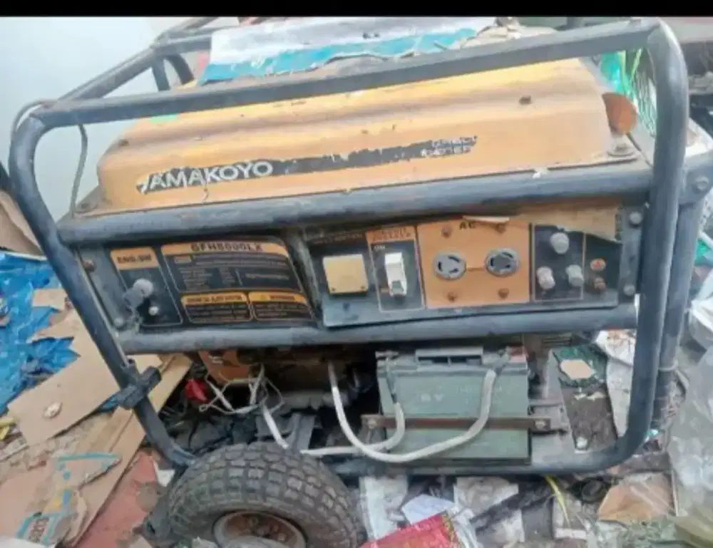 Saya menampung genset rusak gan