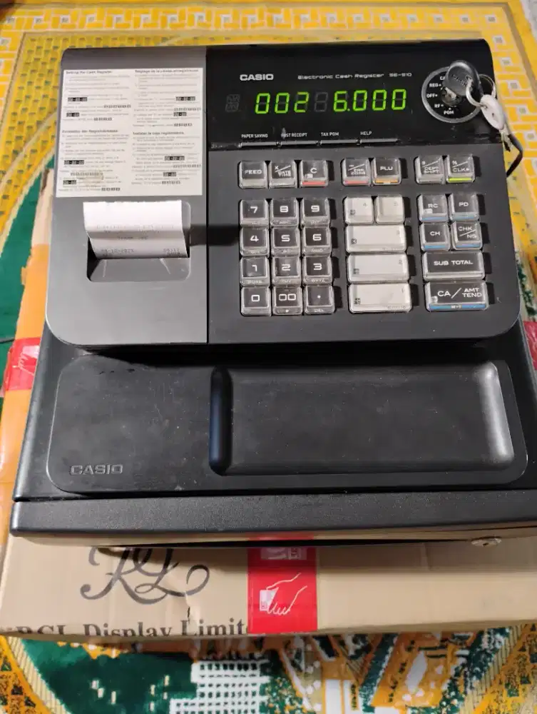 Cash register casio SE-S10