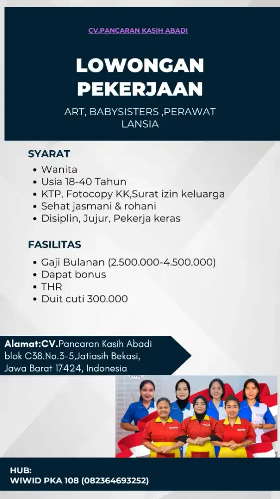 LOKER CEWEK GRATIS