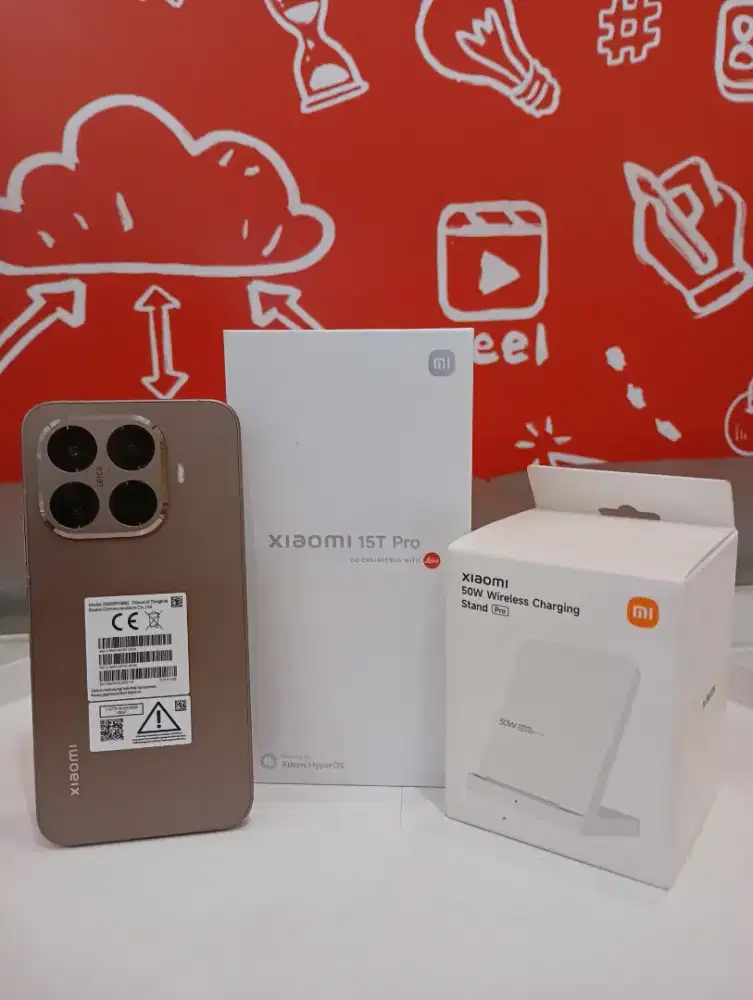 Xiaomi 15T Pro 12/1 TB Free Wireless Charging