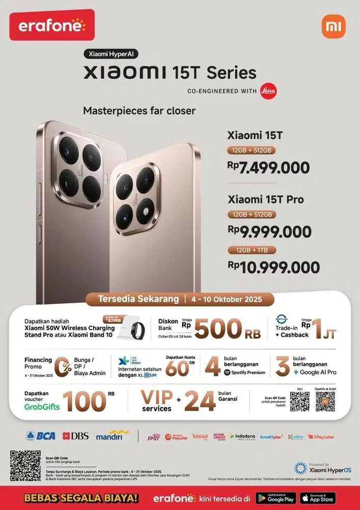 2hari lg Promo Xioami 15T