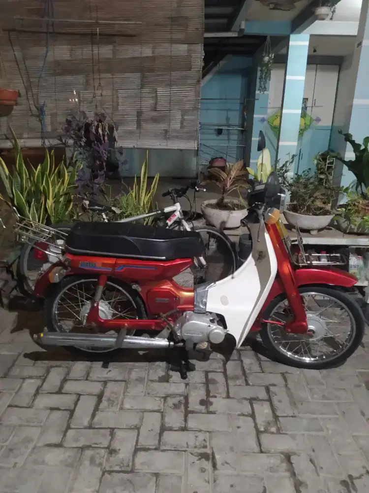 Yamaha v80 original merah