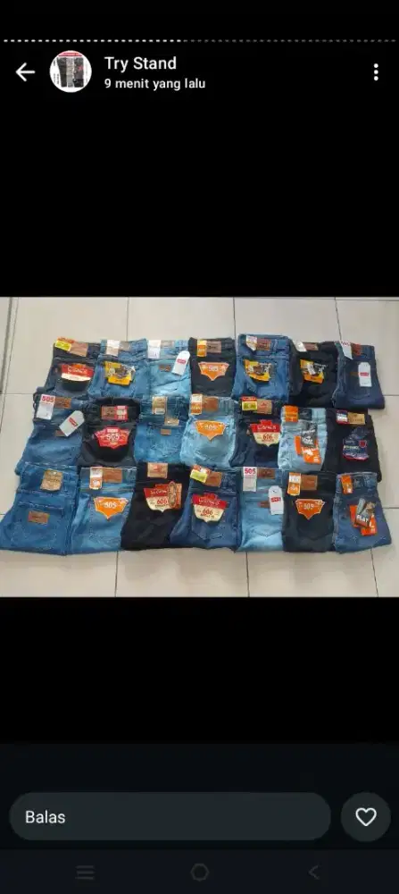 Celana jeans kekinian