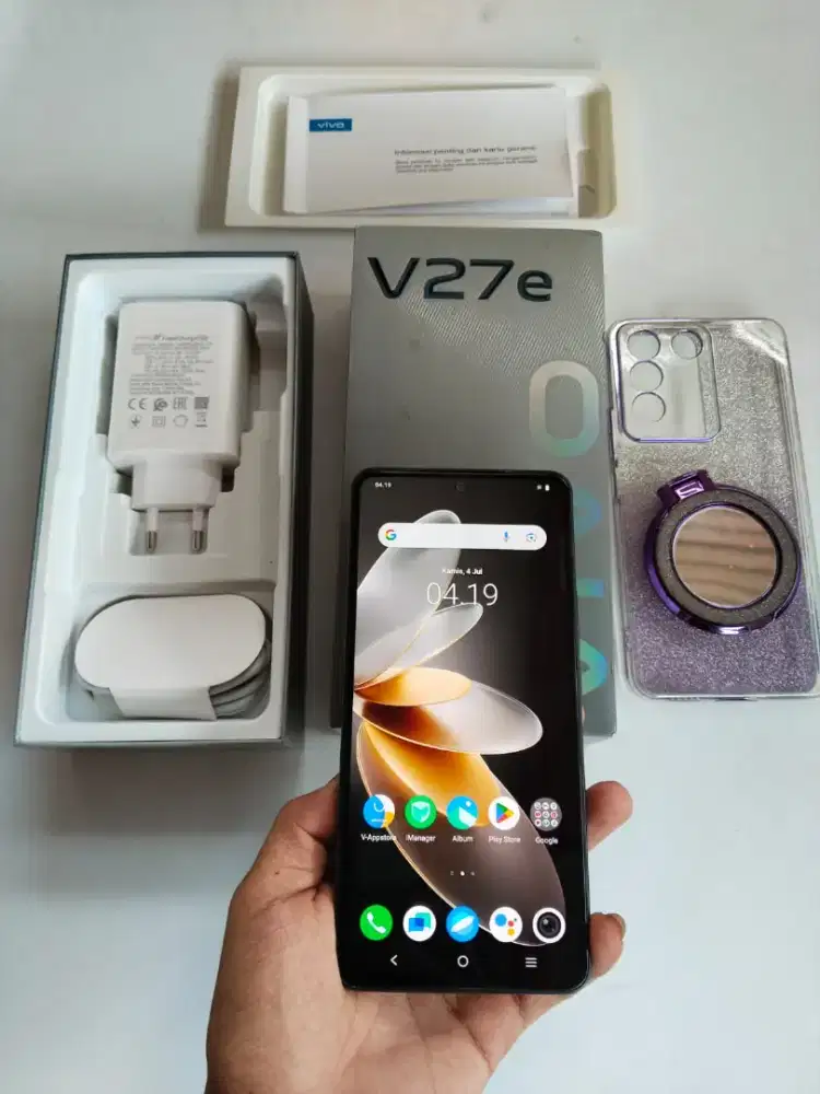 Vivo V27e ram 8 Rom 256 seken