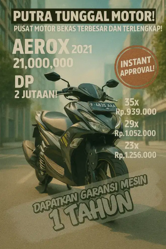 Motor old tp gk kayak old. Makin keren kalau bensinnya full, yakan??