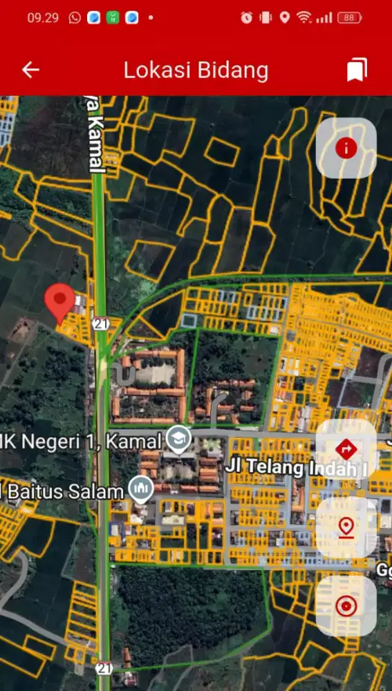 dijual tanah murah dekat kampus utm bangkalan