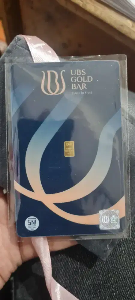 Di jual Logam mulia Ubs 0.1 gram