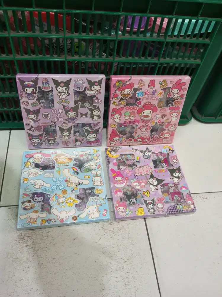 Mainan Anak Stiker Box isi 100