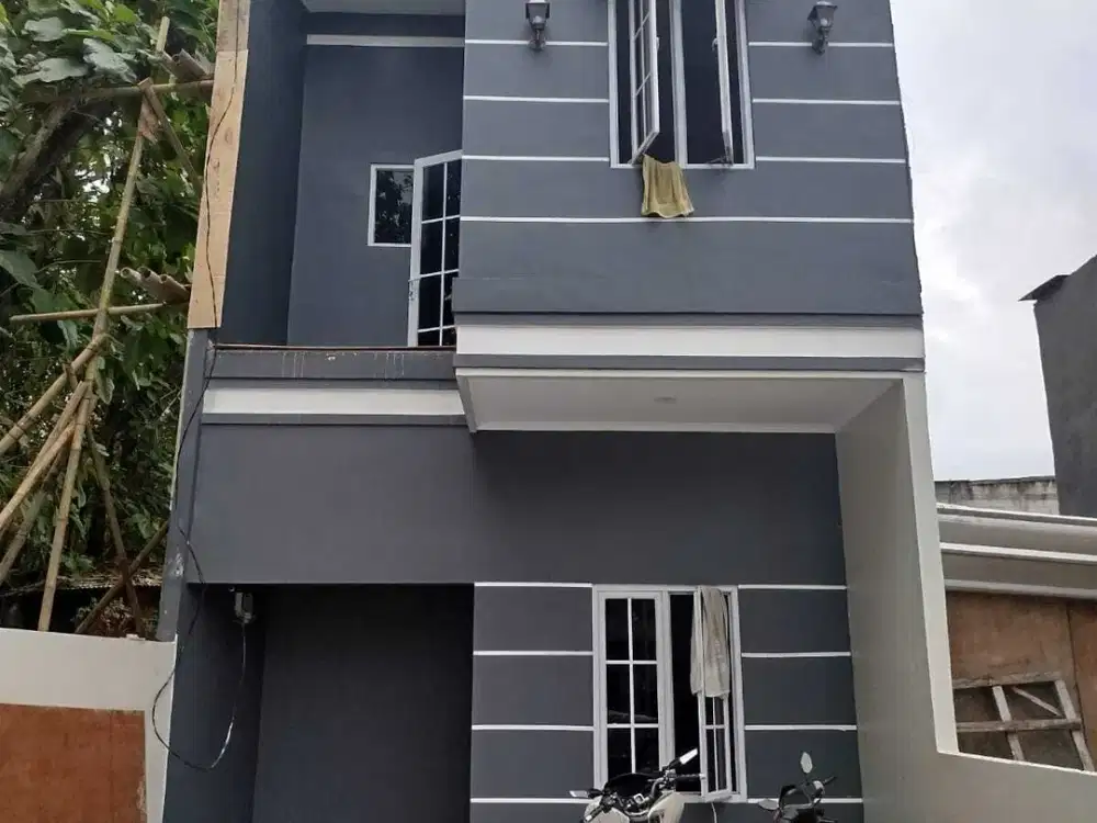 Rumah baru siap huni 2kt 2km 2 lantai jakarta bisa kpr dp fleksibel