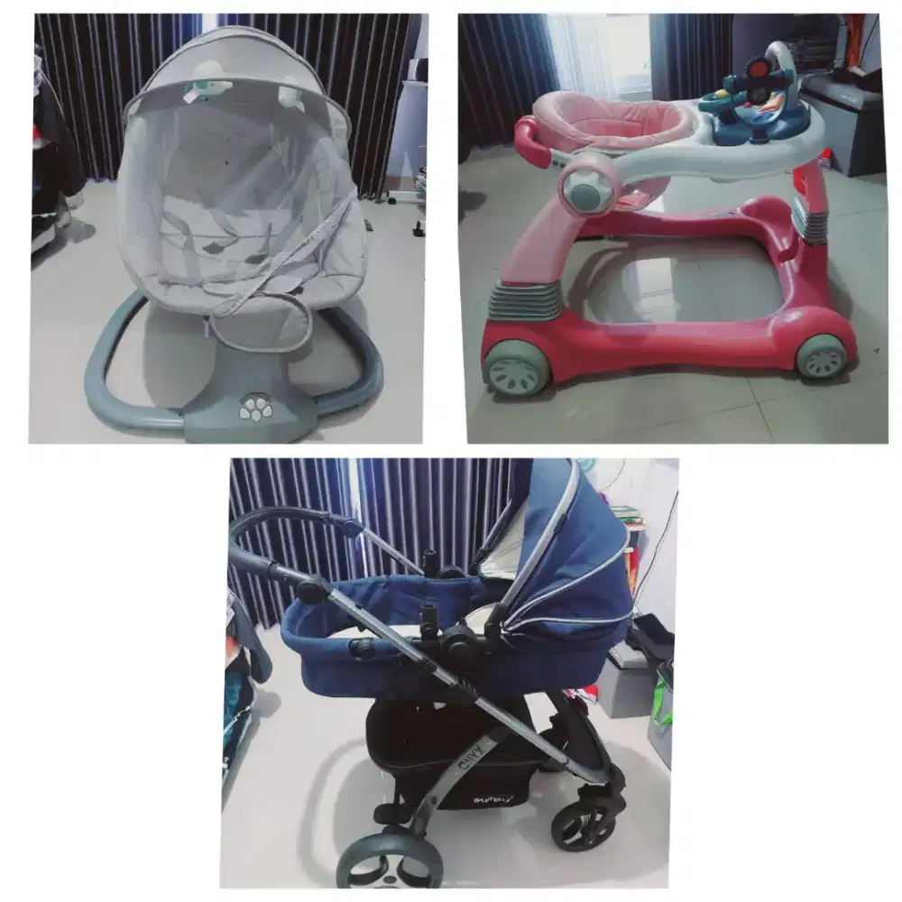 Jual murah Stroler ayunan elektrik baby walker