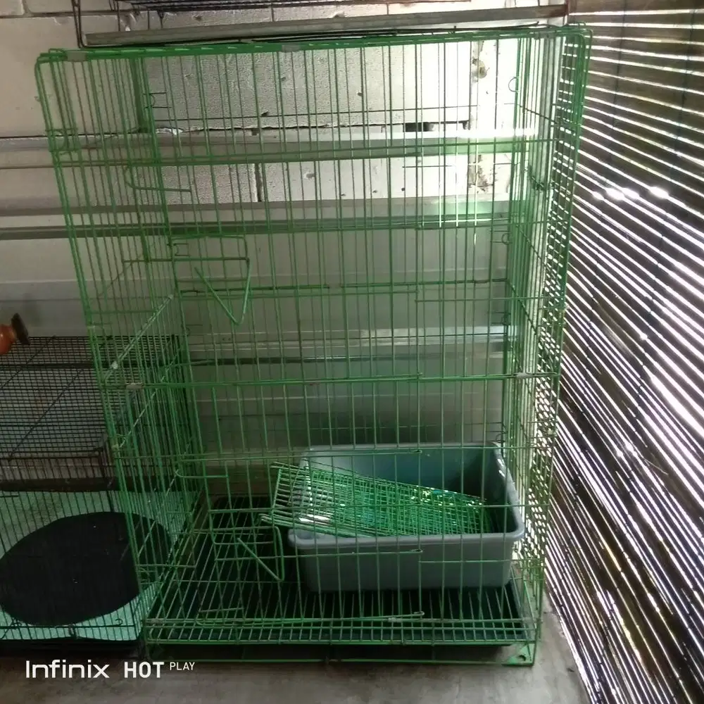 Ayo jual murah aja kandang kucing dan burung