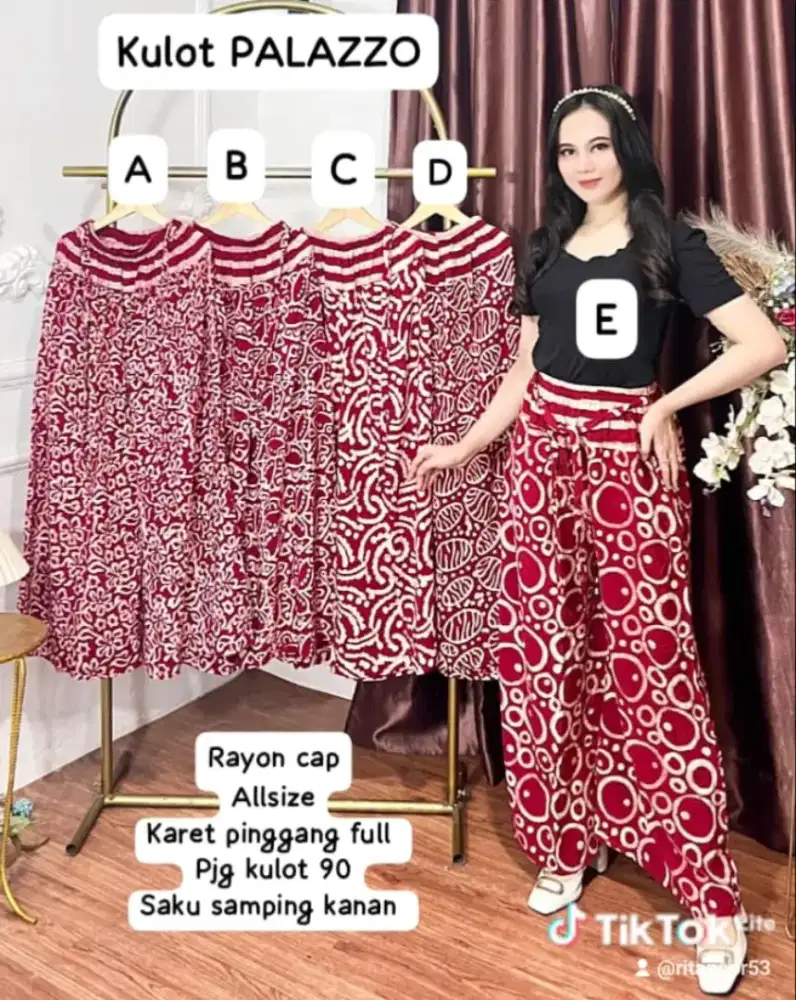 Kulot batik kekinian