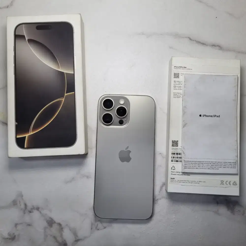 iPhone 16 Pro Max 256 Natural Titanium, Ibox