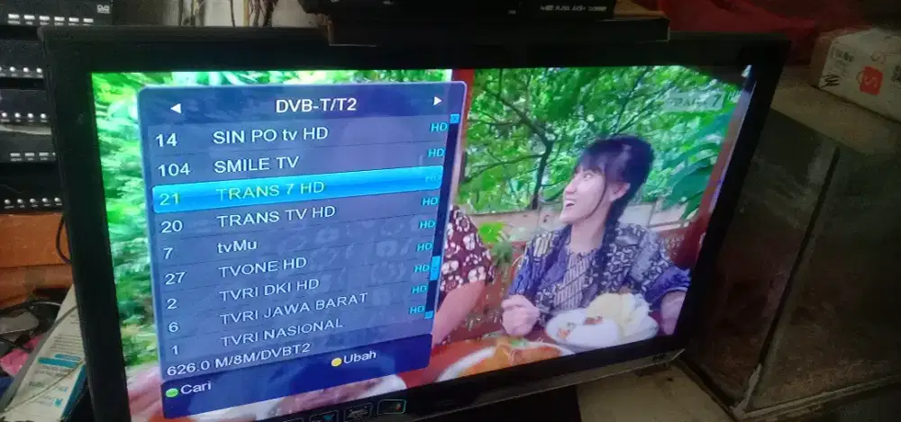 Di jual stb/set top box tv digital sesuai setok normal.