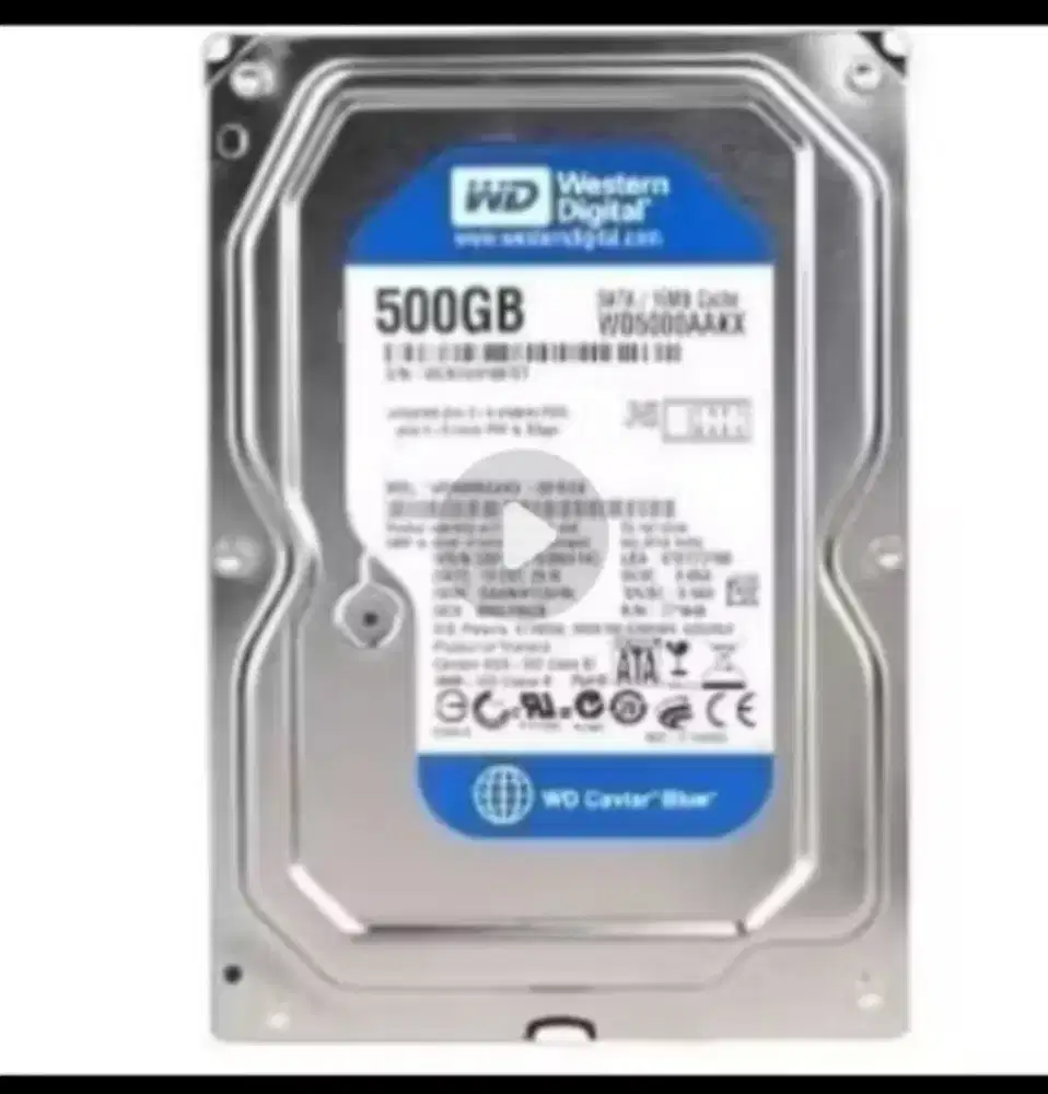 Hardisk WD blue/Seagate SATA 500gb