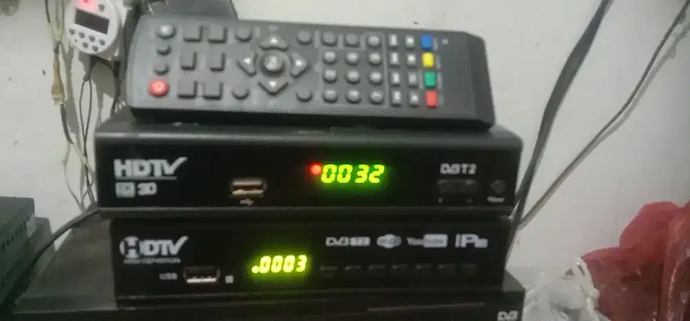 Stb/set top box dvb t2.untuk mengangkap tv digital