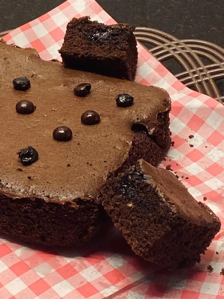 brownies fluffy choco