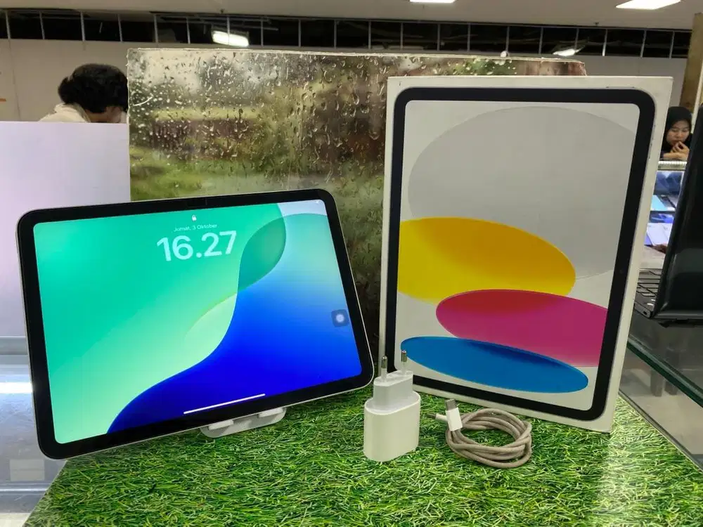 Ipad gen 10 iBox 256gb gransi masi on ga da minus baru 3-4bln pkei