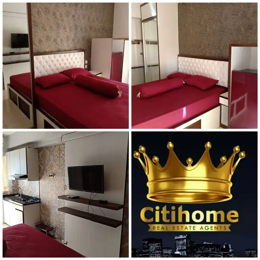 Menyewakan apartemen educity 1BR bulanan by citihome