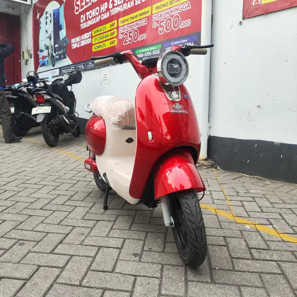 SEPEDA LISTRIK HARGA 5 JUTAAN FREE POMPA DAN HELM
