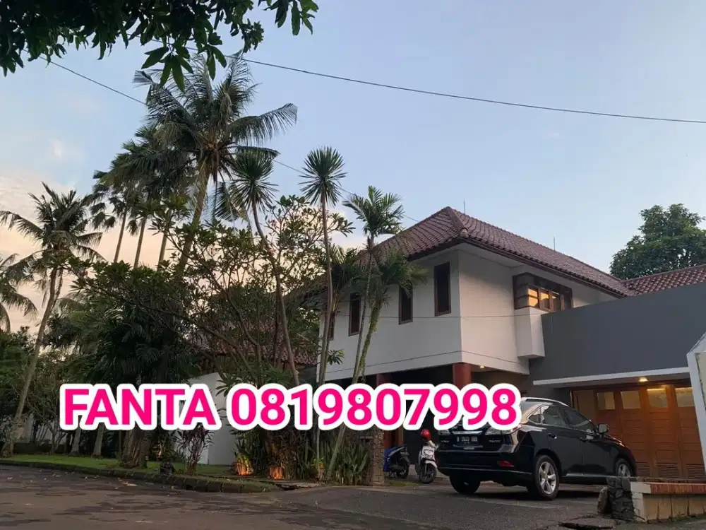 Best Price! Rumah Mewah Bintaro Siap Huni, Harga Bisa Nego