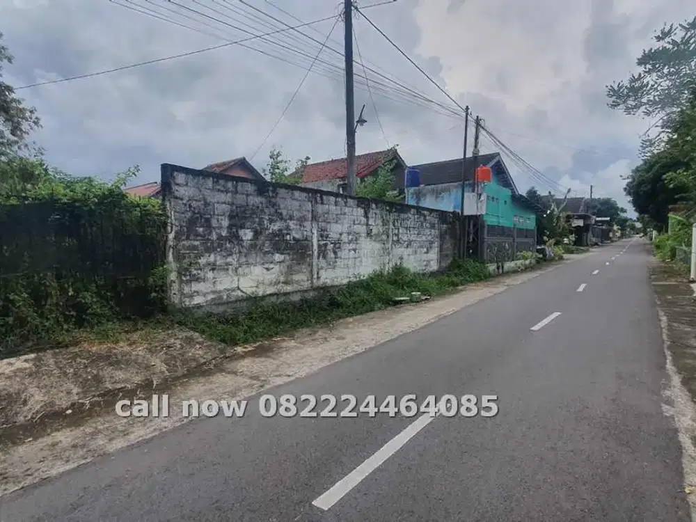 Tanah Siap Bangun SHM, di Kaliurang Km8 – Lingkungan Homestay