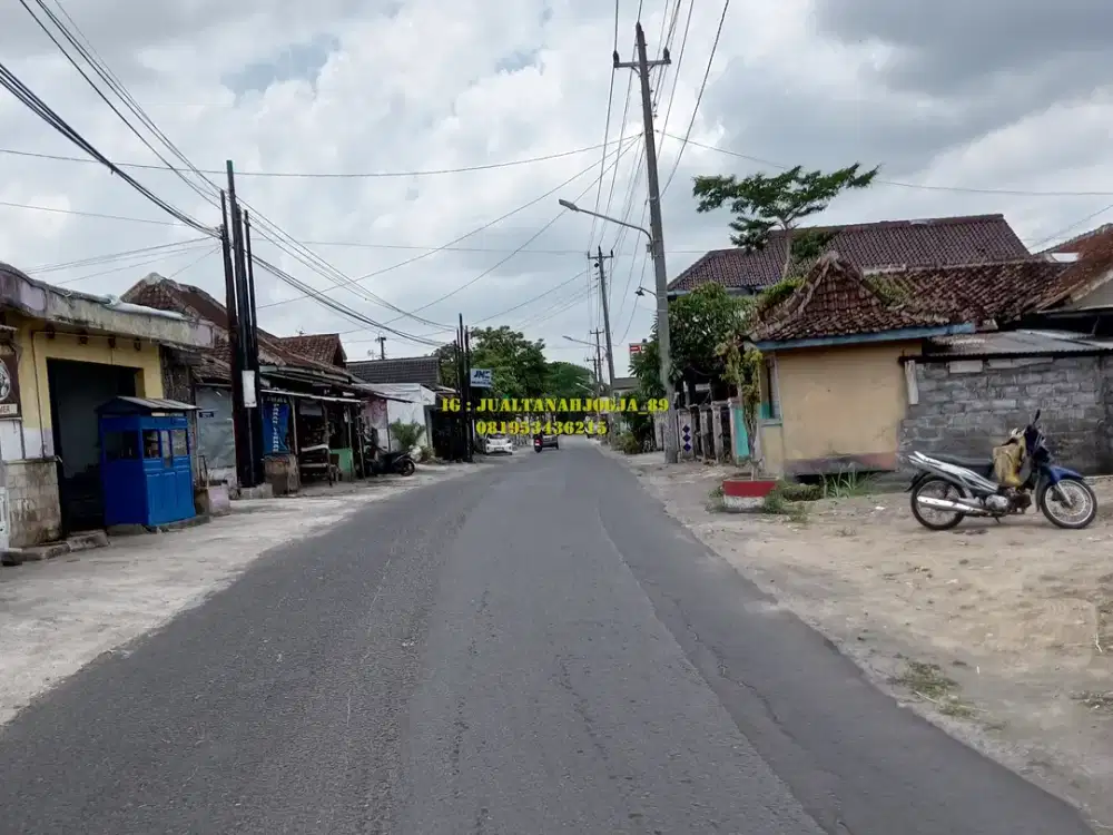 Tanah Dekat BIAS Kaliurang tepi aspal cocok hunian