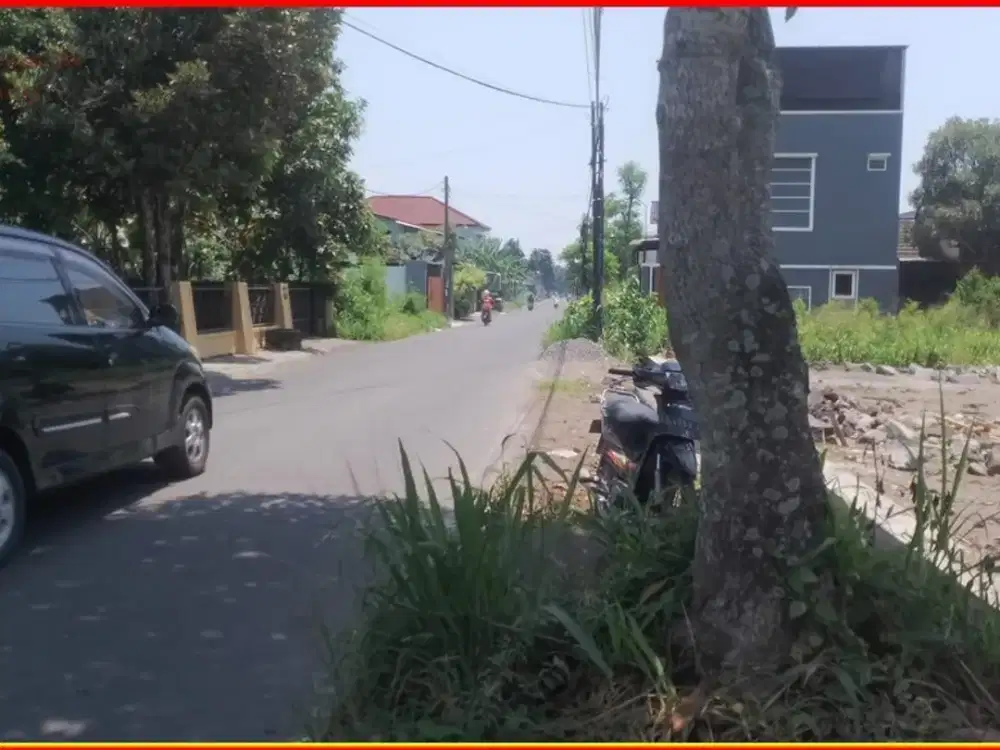 Siap Bangun Rumah tanah Hook di Purwomartani dijual cepat