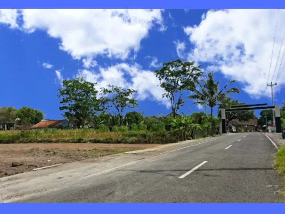 Tanah Murah Tepi Jalan Area Kampus UII Jogja, Cocok Kost, Hunian dan Villa